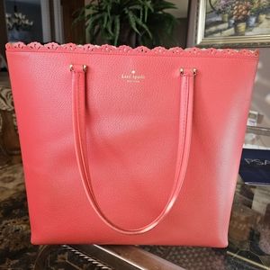 Kate Spade pebbled leather handbag/tote